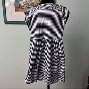 Carters Striped Navy and White Dress Size 8A